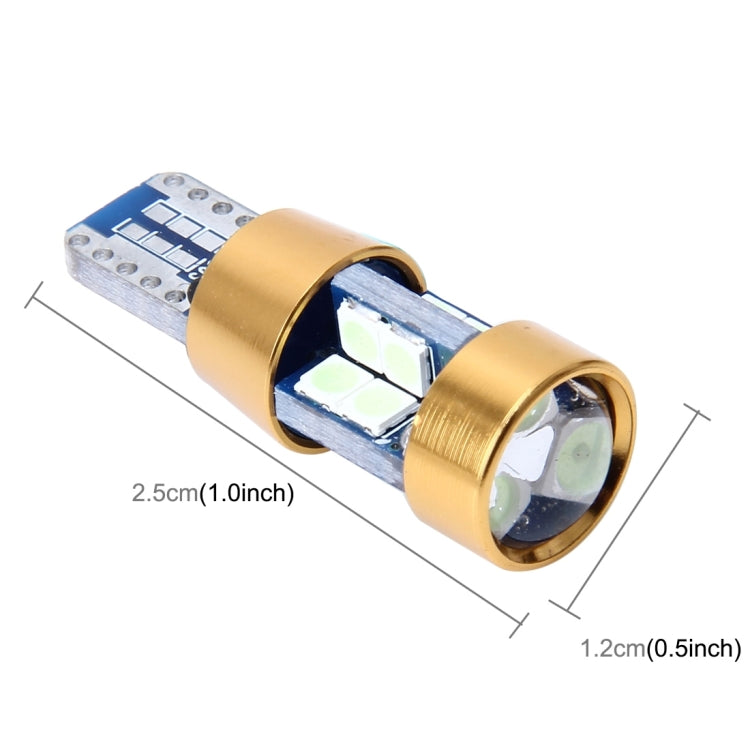 2 PCS T10 3W Error-Free Car Clearance Light with 19 SMD-3030 LED Lamp, DC 12V