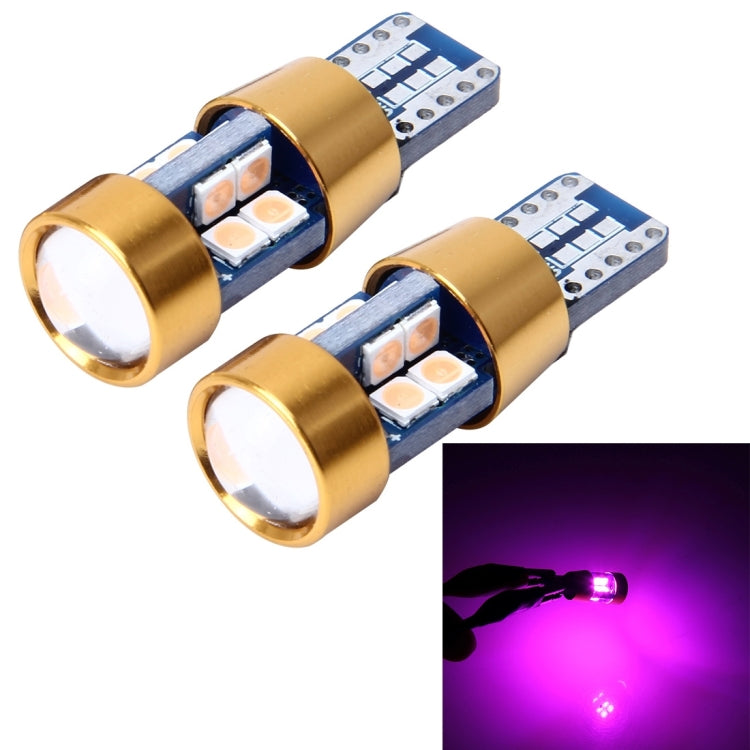 2 PCS T10 3W Error-Free Car Clearance Light with 19 SMD-3030 LED Lamp, DC 12V