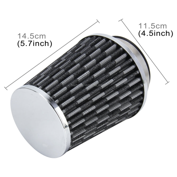 Universal Car Air Filter Mechanic Supercharger Car Car Filter Kits Air Intake Cool Filter, Size: 14.5*11.5cm(Black) ÎҵÄÉ̵ê