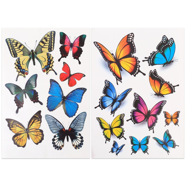 7 PCS Butterfly Shape Plastic Car Free Sticker ÎҵÄÉ̵ê