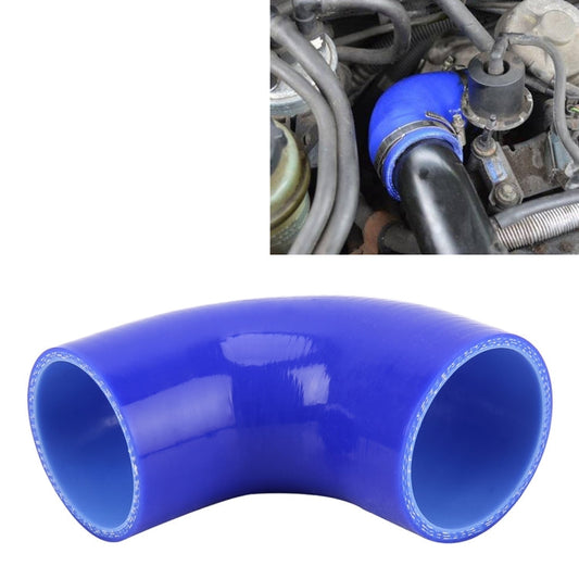 Universal Car Steam Tube Silicone Pipe Elbow 90 Degrees Reducer Hose Silicone Intake Connection Tube Special Turbocharger Silicone Tube, Inner Diameter: 16mm