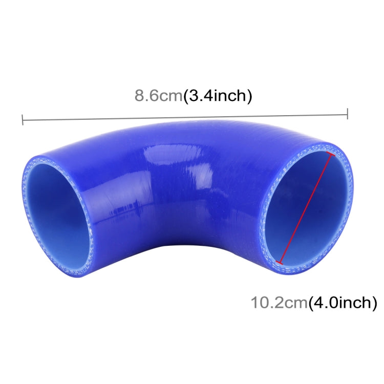 Universal Car Steam Tube Silicone Pipe Elbow 90 Degrees Reducer Hose Silicone Intake Connection Tube Special Turbocharger Silicone Tube, Inner Diameter102mm ÎҵÄÉ̵ê