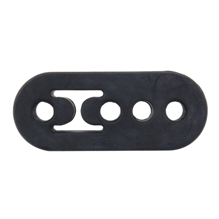 Universal Car 4 Holes Adjustable Rubber Mounting Bracket Exhaust Tube Hanging Rubber Tube