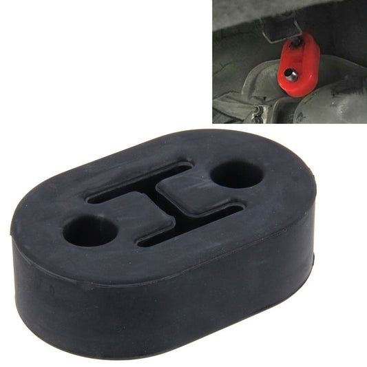 Universal Car Two Holes Adjustable Rubber Mounting Bracket Exhaust Tube Hanging Rubber Tube Car Exhaust Pipe Hanging Shackle Hanging Exhaust Hanging From Ear