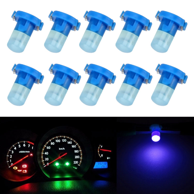 10 PCS 2W T3 Wedge Instrument Panel LED Light Dashboard Gauge Cluster Indicator Lamp Bulb