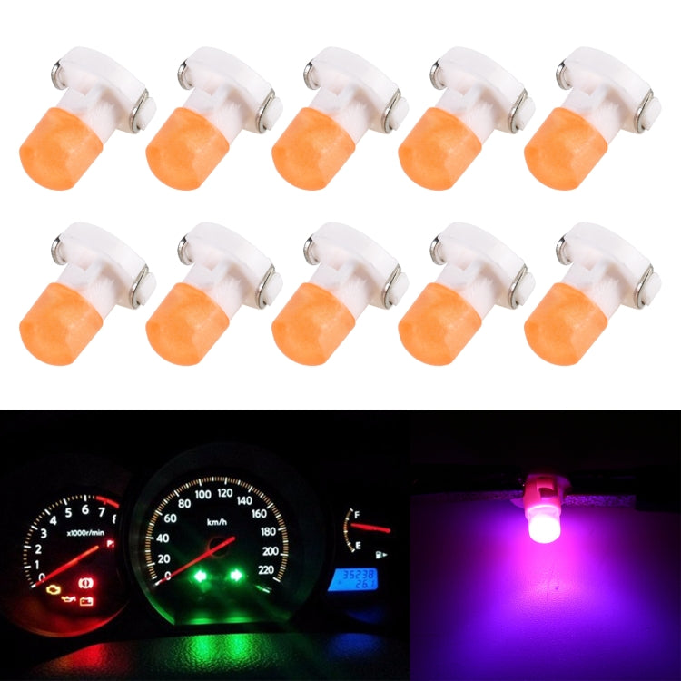 10 PCS 2W T3 Wedge Instrument Panel LED Light Dashboard Gauge Cluster Indicator Lamp Bulb