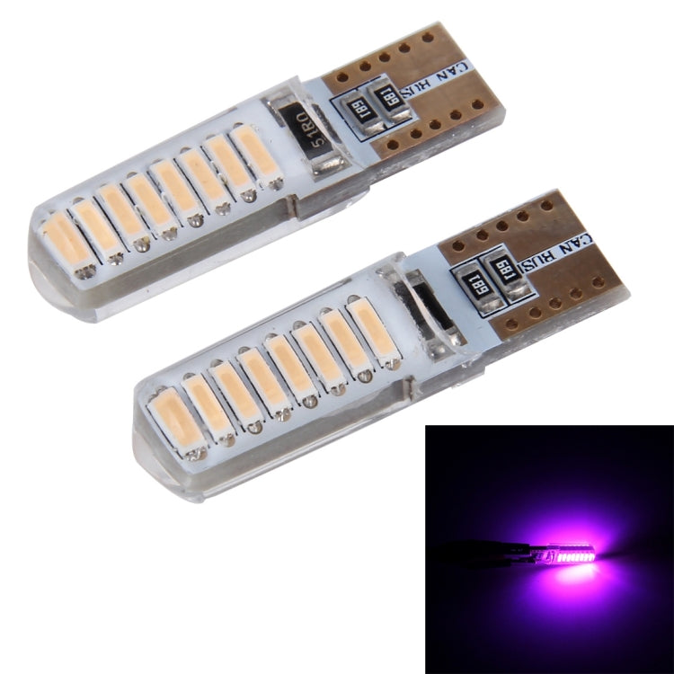 2PCS T10 3W 16 SMD-4014 LEDs Car Clearance Lights Lamp, DC 12V