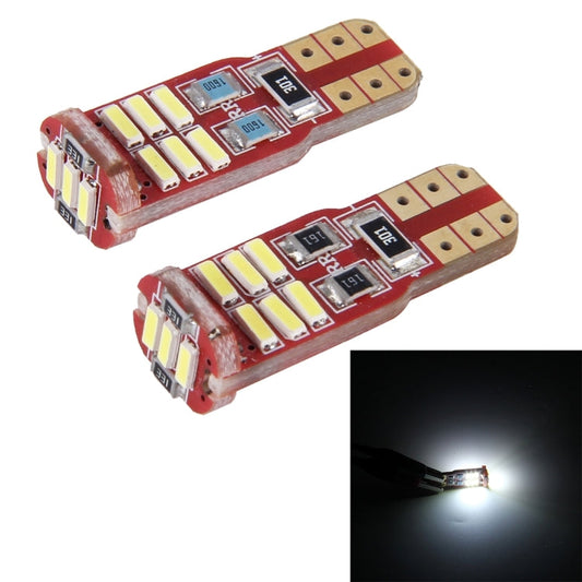 2PCS T10 2W 100LM 6000K 12 SMD-4014 LEDs Car Clearance Lights Lamp, DC 12V