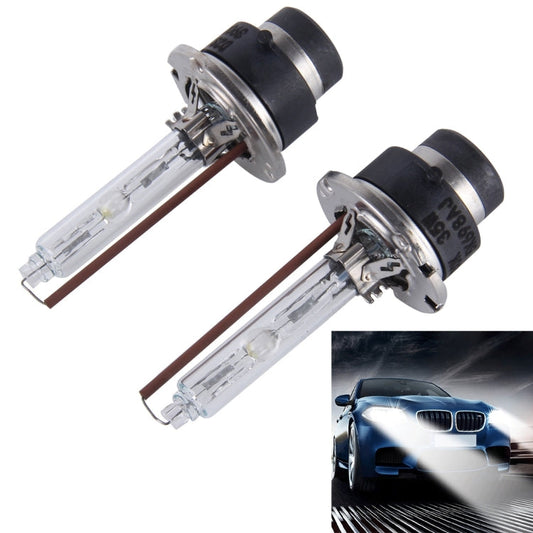 2 PCS D2S 35W 3900 LM 5500K HID Bulbs Xenon Lights Lamps, DC 12V(White Light)