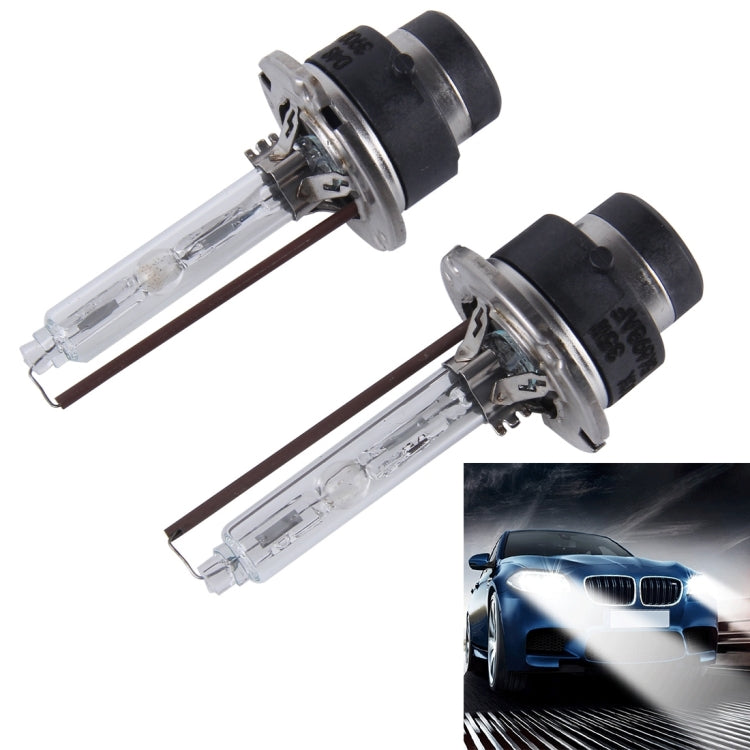 2 PCS D4S 35W 3900 LM 5500K HID Bulbs Xenon Lights Lamps, DC 12V(White Light)