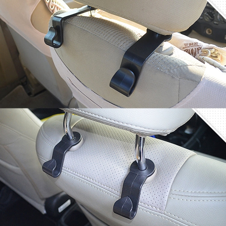 2 PCS 3R 1.5kg Load Capacity Car Backseat Convenient Sundries Hook for Holding Plastic Bag Backbag-Reluova