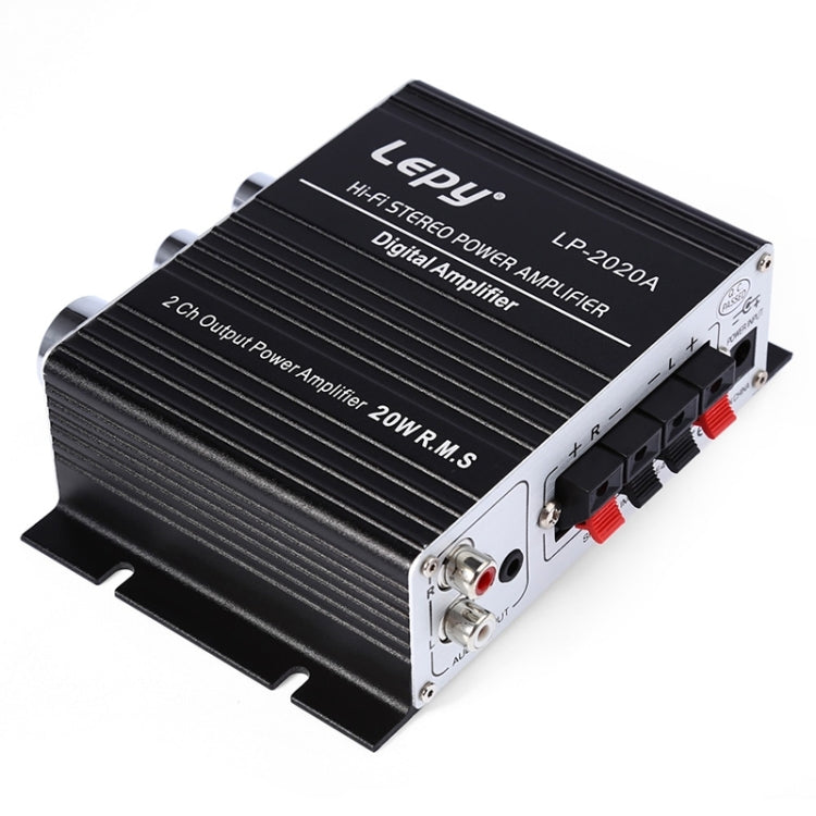 LP-2020A Car / Household HIFI Amplifier Audio, Support MP3, UK Plug with 3A Power Supply My Store