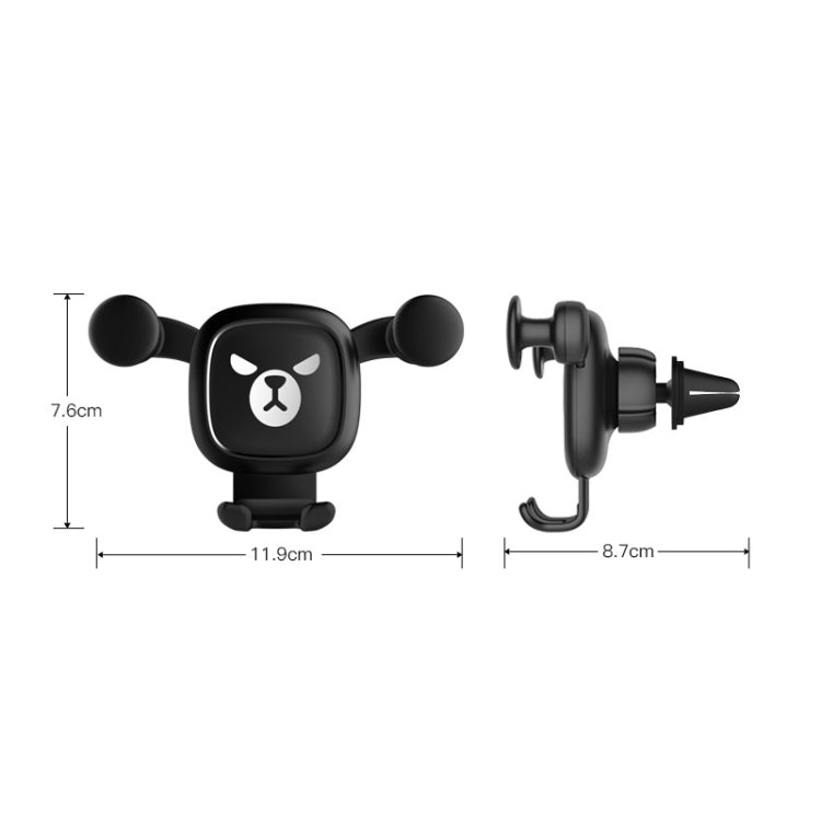 Big Eyes Pattern Gravity Cartoon Air Vent Car Mount Phone Holder ÎҵÄÉ̵ê