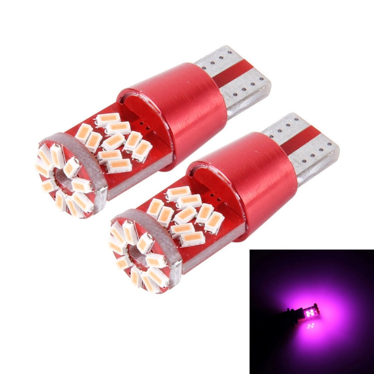 2 PCS T10 5W 27 SMD-3014 LEDs Car Clearance Light Lamp, DC 12V