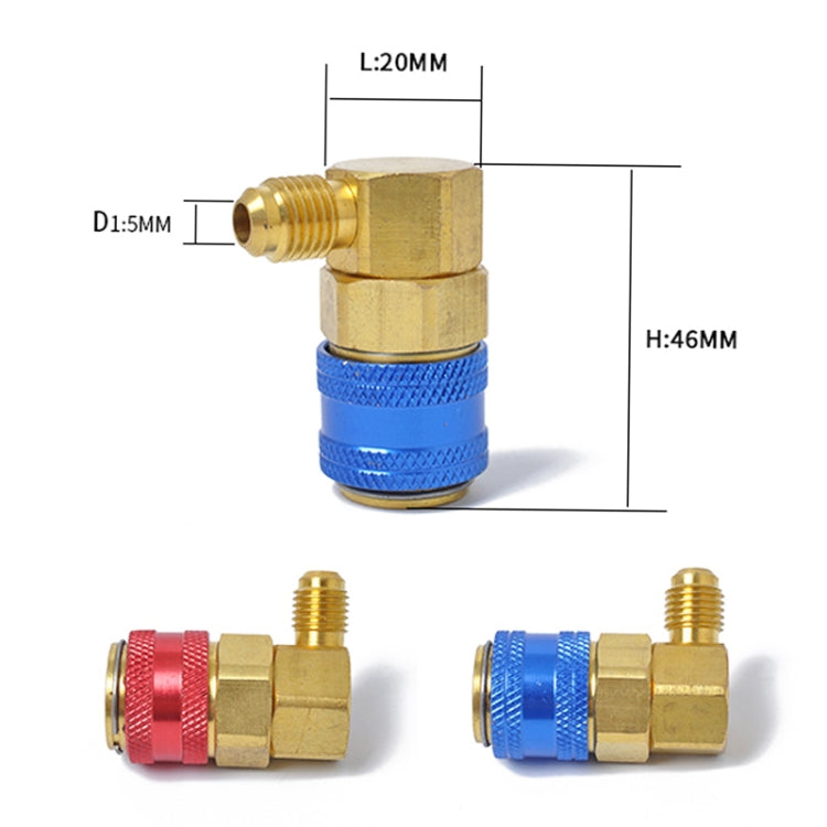 Car Air Conditioning Fluorine 90 Degree Quick Joints ÎҵÄÉ̵ê