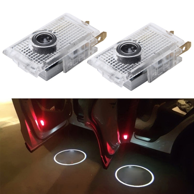 2 PCS LED Car Door Welcome Logo Car Brand 3D Shadow Lights for Buick Regal-Reluova