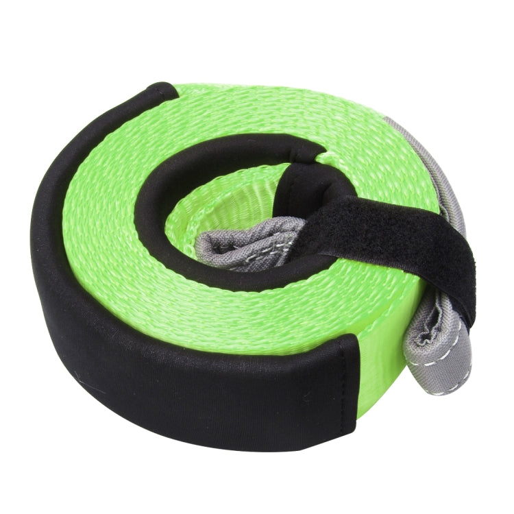 5m x 5cm 8 Tons Towing 2 Tons Lifting High Strength Heavy Duty Vehicle Lifting Towing Pull Strap Rope, Random Color Delivery