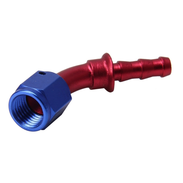 Pipe Joints 45 Degree Swivel Oil Fuel Fitting Adaptor Oil Cooler Hose Fitting Aluminum Alloy AN4 Fitting Car Auto Accessories