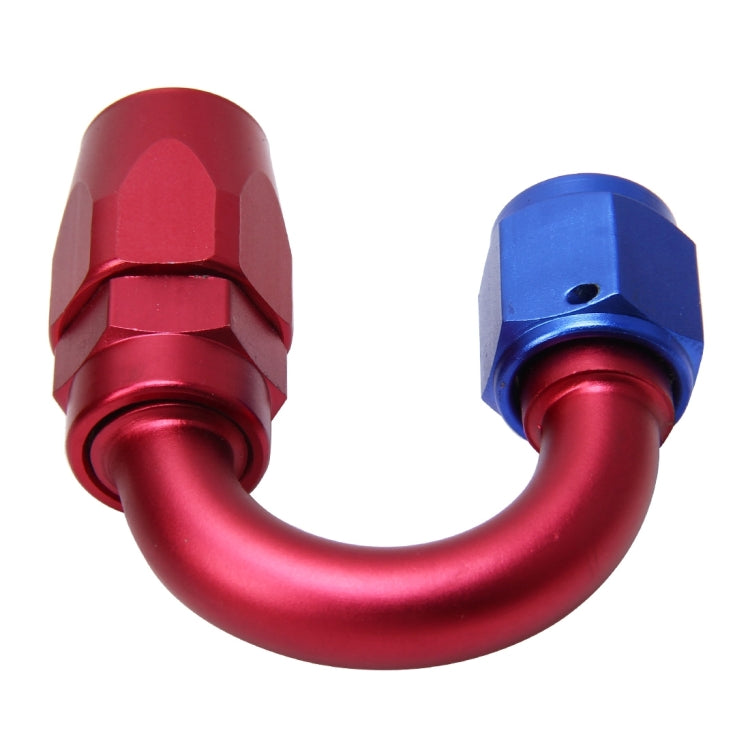 Pipe Joints 180 Degree Swivel Oil Fuel Fitting Adaptor Oil Cooler Hose Fitting Aluminum Alloy AN6 Curved Fitting Car Auto Accessories