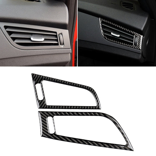 Car Carbon Fiber Side Air Outlet Panel Solid Color Decorative Sticker for BMW Z4 2009-2015, Suitable For Left Driving ÎҵÄÉ̵ê