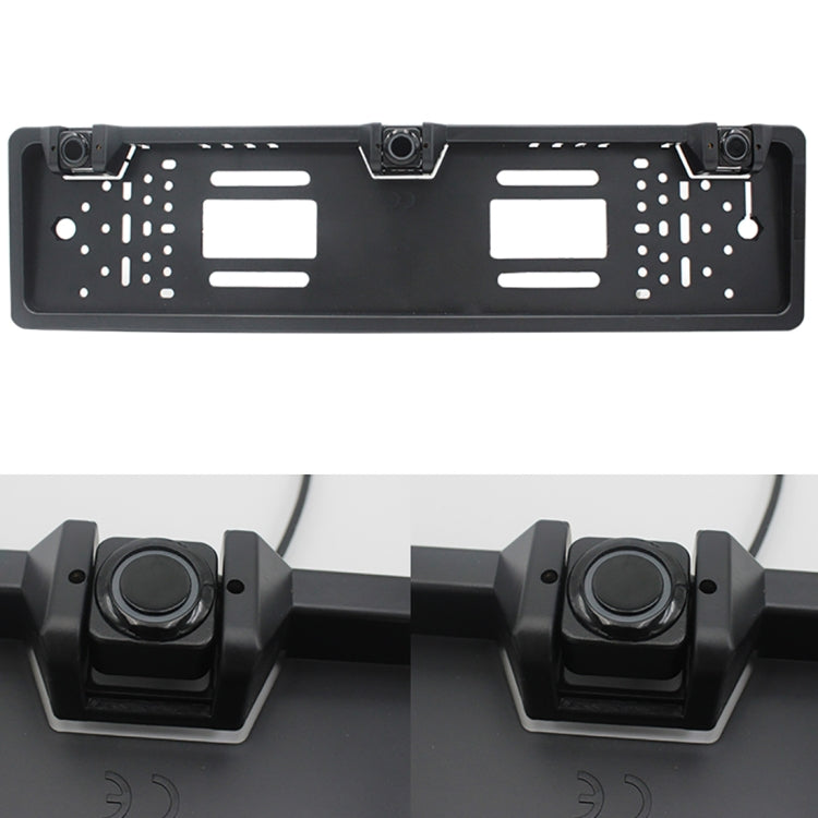 PZ300L Europe Car License Plate Frame Parking Sensors Reversing Radar with 3 Radar Detector ÎҵÄÉ̵ê