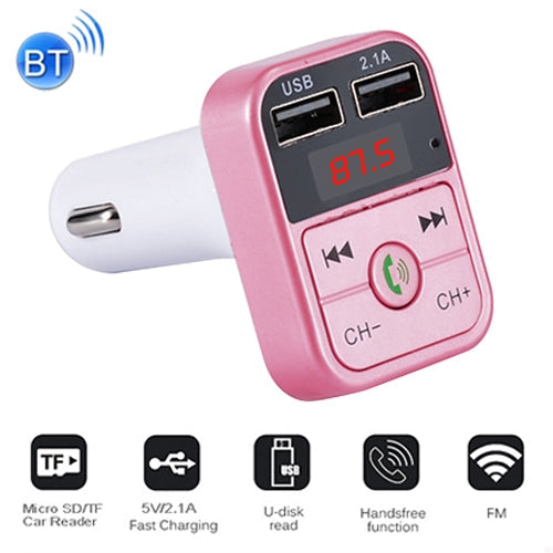 B2 Dual USB Charging Bluetooth FM Transmitter MP3 Music Player Car Kit, Support Hands-Free Call  & TF Card & U Disk ÎҵÄÉ̵ê