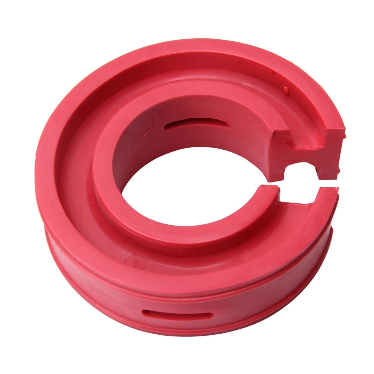 2 PCS Car Auto D Type Shock Absorber Spring Bumper Power Cushion Buffer, Spring Spacing: 22mm, Colloid Height: 43mm(Red)-Reluova