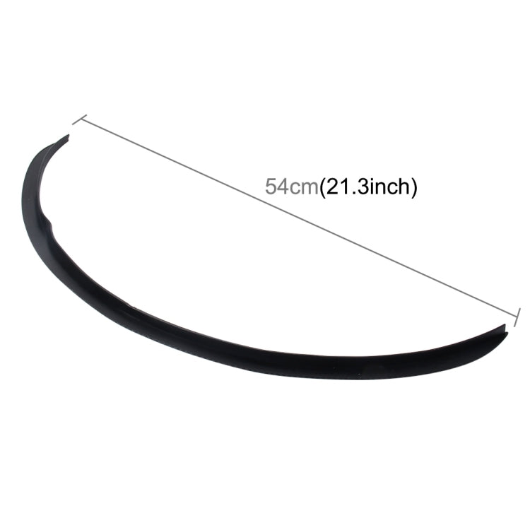 2 PCS 54cm Car Stickers Rubber Large Round Arc Strips Universal Fender Flares Wheel Eyebrow Decal Sticker Eyebrow Car-covers Black Striped Round Arc Strips-Reluova