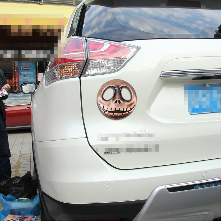 Skull Bone Shape Auto Sticker 3D Metal Fashion Car Stickers ÎҵÄÉ̵ê