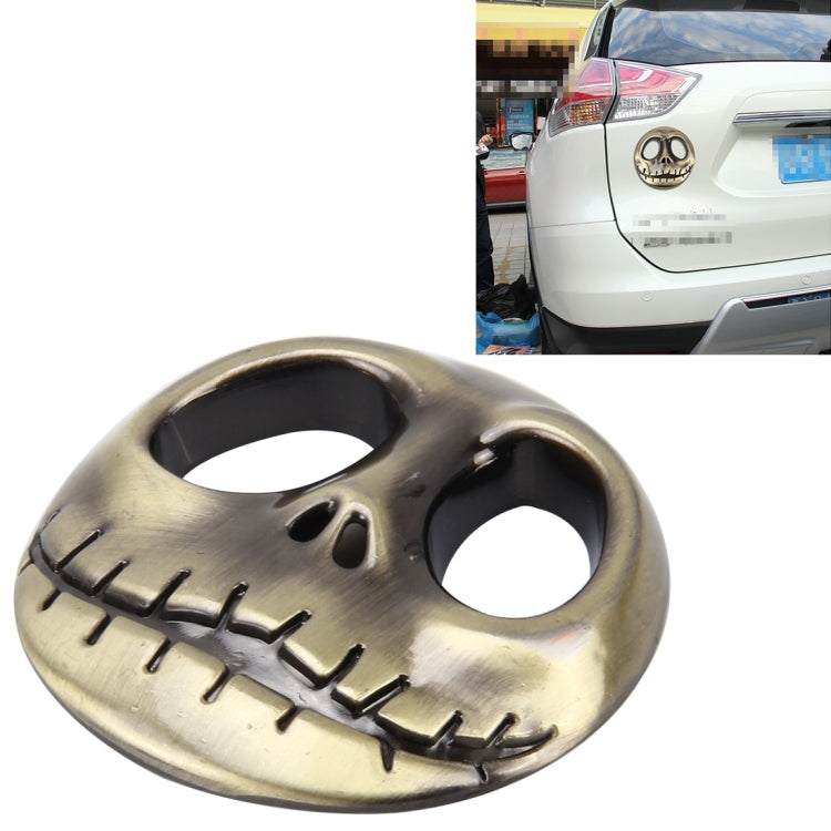 Skull Bone Shape Auto Sticker 3D Metal Fashion Car Stickers ÎҵÄÉ̵ê