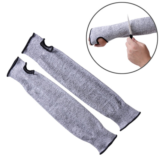 Elastic Breathable Anti-cut Elbow Arm Sleeve HPPE Protective Gear, Length: 36cm