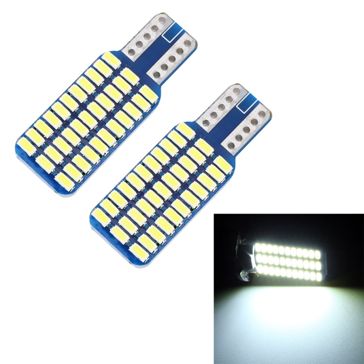 2 PCS T10 / W5W / 168 / 194 DC12V 1.2W 6000K 80LM 33LEDs SMD-3014 Car Reading Lamp Clearance Light, with Decoder-Reluova