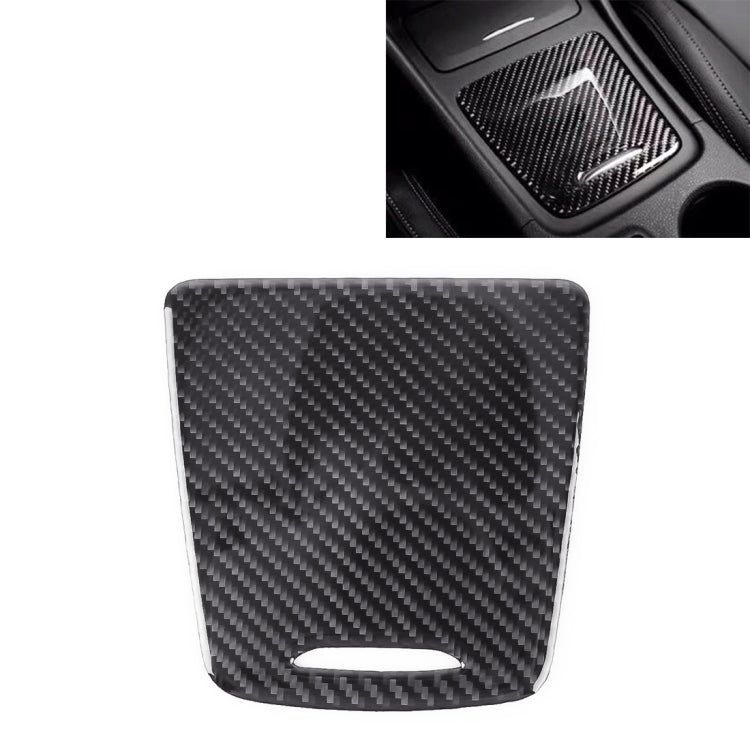 Car Carbon Fiber Storage Box Panel Decorative Sticker for Mercedes-Benz GLA 2015-2018 ÎҵÄÉ̵ê