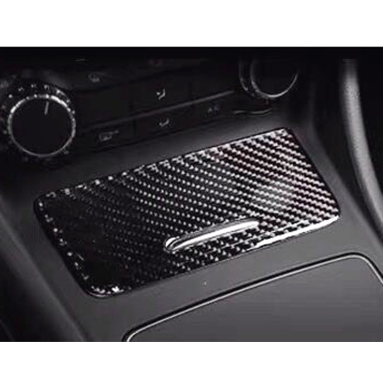 Car Carbon Fiber Ashtray Panel Decorative Sticker for Mercedes-Benz GLA 2015-2018 ÎҵÄÉ̵ê