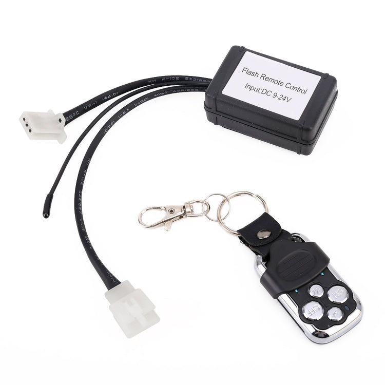 Universal Car 3 PIN DC 9-24V LED Light Strobe Flash Remote Control ÎҵÄÉ̵ê