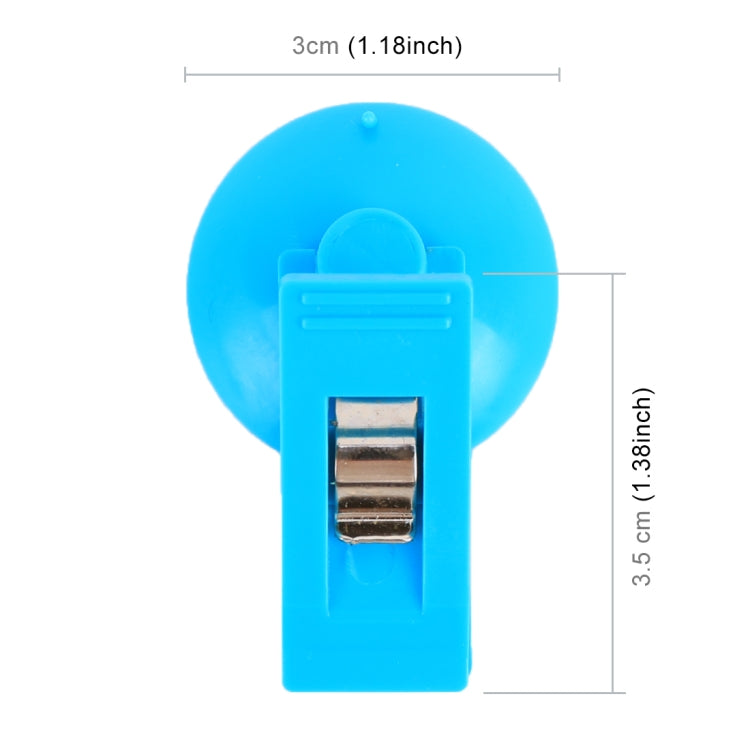 2 PCS Car Windshield Multi-functional Suction Cup Clip, Random Color Delivery-Reluova