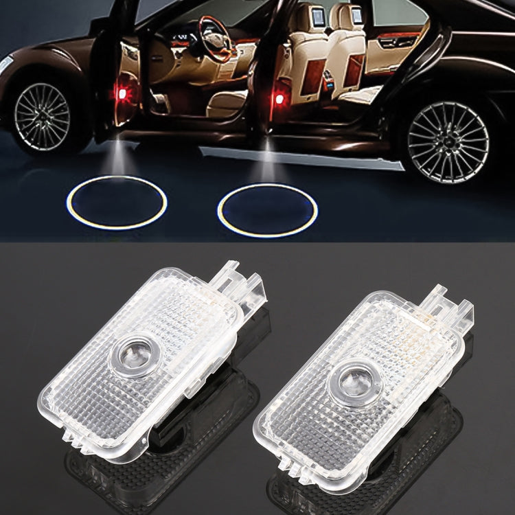 2 PCS DC12V 2.6W Car Door Logo Light Brand Shadow Lights Courtesy Lamp for Subaru-Reluova