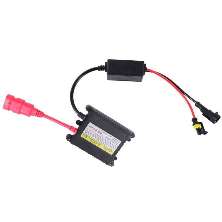 2PCS 35W H1 2800 LM Slim HID Xenon Light with 2 Alloy HID Ballast, High Intensity Discharge Lamp, Color Temperature: 4300K