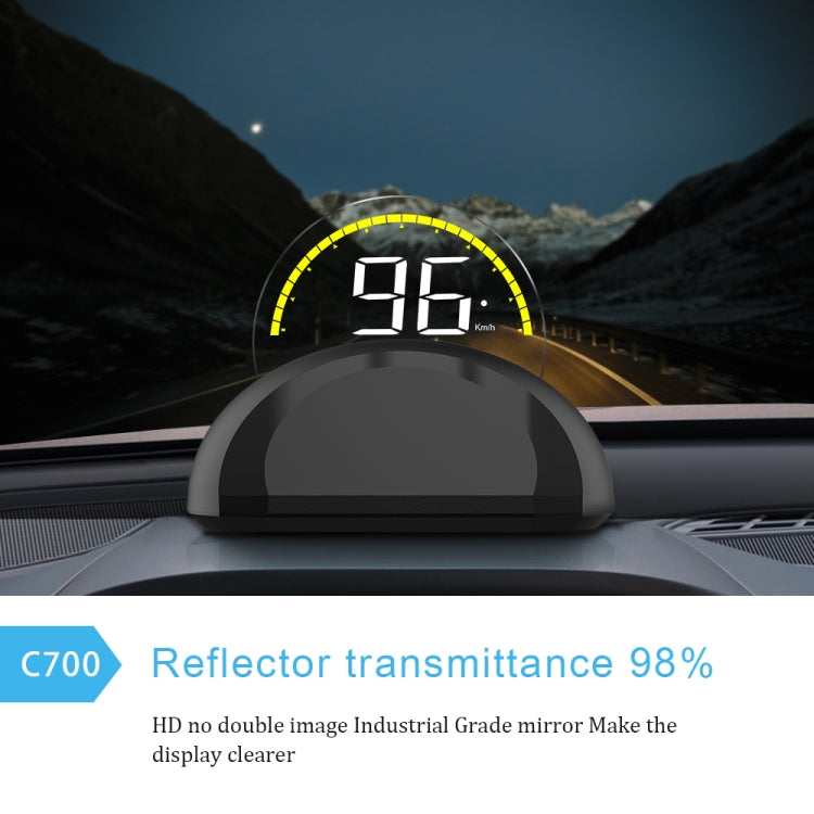 C700 2.6 inch Universal Car OBD2 HUD Vehicle-mounted Head Up Display ÎҵÄÉ̵ê