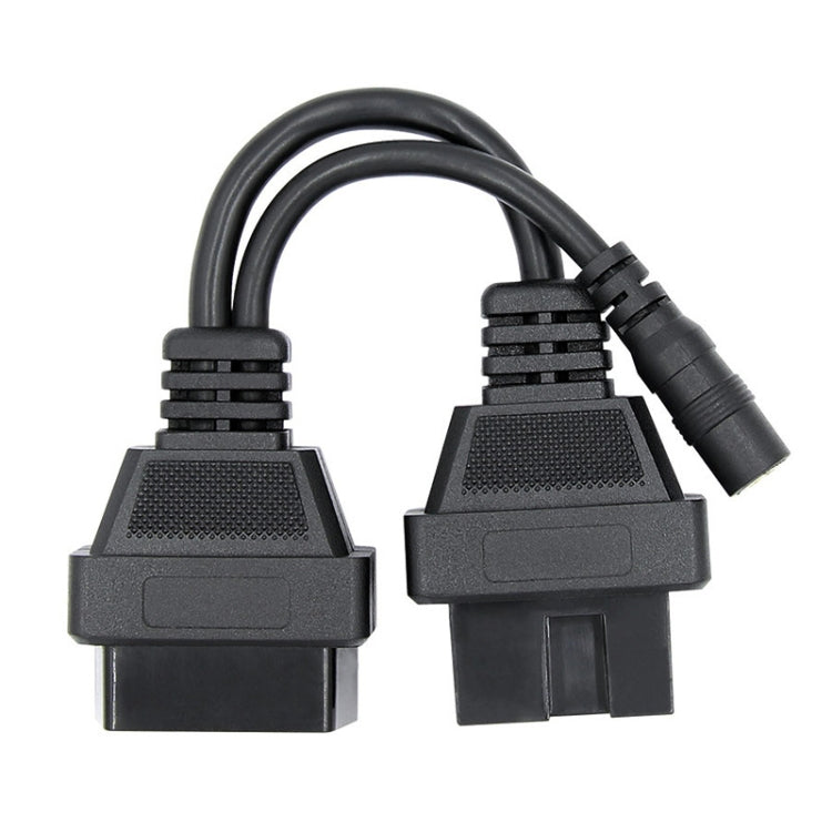 12 Pin to 16 Pin OBDII Diagnostic Cable for Mitsubishi