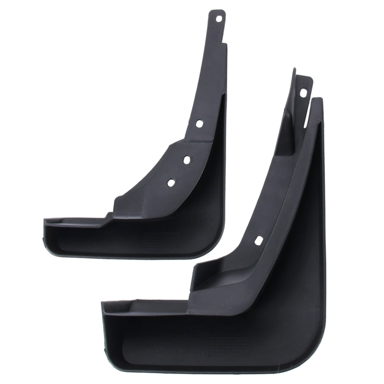 4 PCS Car Auto Semi-Rigid PVC Splash Flaps Mudguards Fender Guard for Audi A4L 2016 Version ÎҵÄÉ̵ê