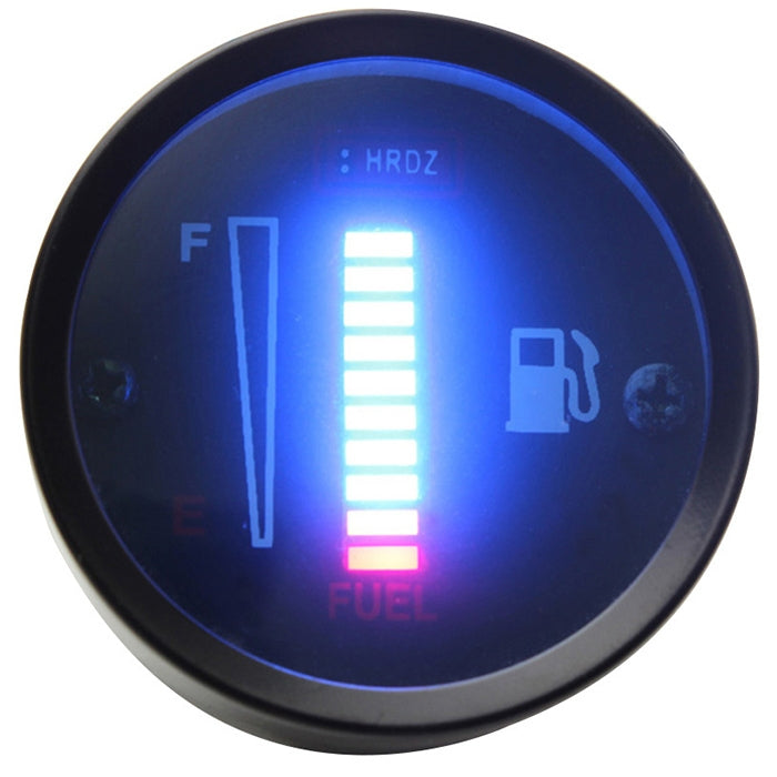 Car Modified Instrument Panel 12V LCD Display Oil Meter