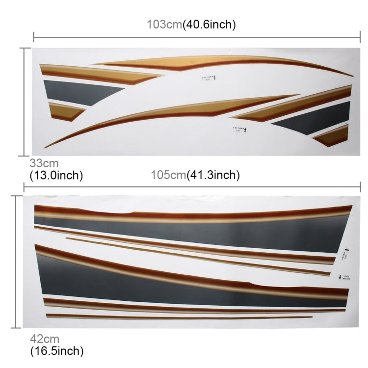 5 PCS SUV Body Decorative Strip Brand Car Streamline Shining Sticker for Toyota Prado4000 2011 Version ÎҵÄÉ̵ê