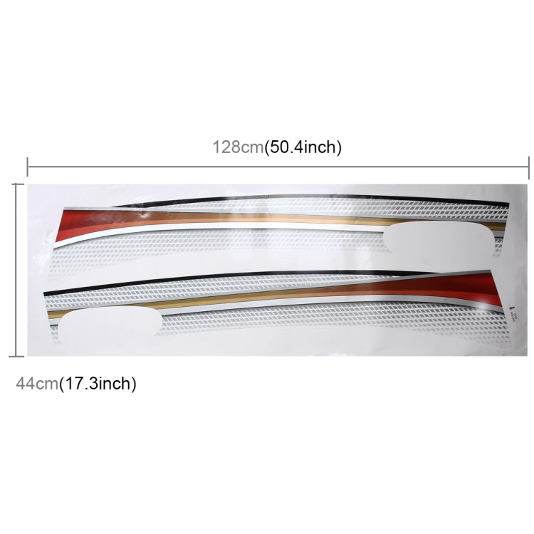 4 PCS SUV Body Decorative Strip Brand Car Streamline Shining Sticker for Toyota Prado 2015 Version ÎҵÄÉ̵ê