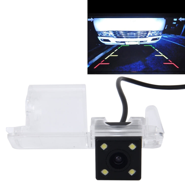 656¡Á492 Effective Pixel  NTSC 60HZ CMOS II Waterproof Car Rear View Backup Camera With 4 LED Lamps for Volkswagen Golf6 2010-2012 Version