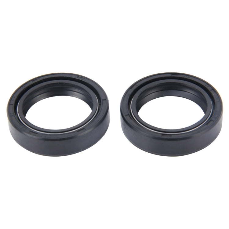 2 PCS Motorcycle Rubber Front Fork Damper Oil Seal Kit for GN125-Reluova