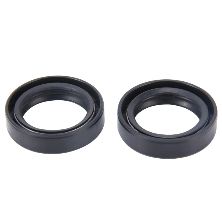 2 PCS Motorcycle Rubber Front Fork Damper Oil Seal Kit for GN125-Reluova