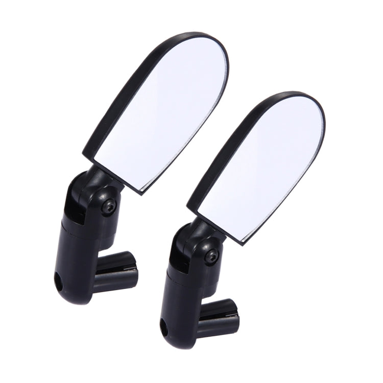 2 PCS Mini Universal Adjustable Rear View Mirror Rear Reflector for Bicycle / Mountain Bike-Reluova