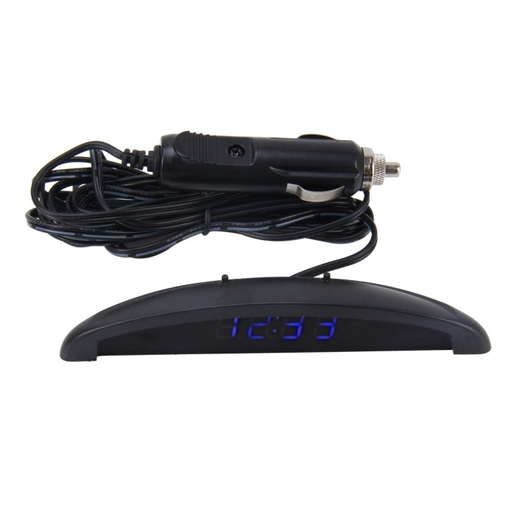 2 in 1 Car LED Digital Display Thermometer Clock-Reluova