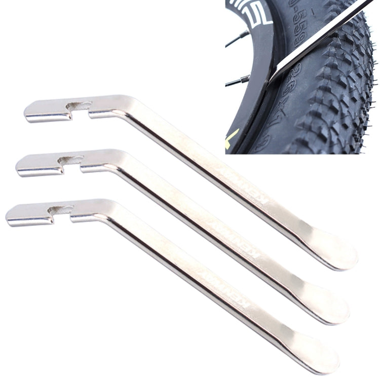 3 PCS Mountain Bike Cycling Stainless Steel Tyre Disassemble Crowbar Tool-Reluova